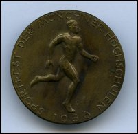 SPORT 1936, Ansteck-Medaille Sportfest Der Münchener Hochschulen 1936 - Andere & Zonder Classificatie