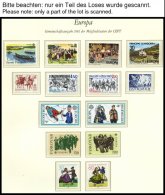 EUROPA UNION **, 1981, Folklore, Kompletter Jahrgang, Pracht, Mi. 102.60 - Verzamelingen