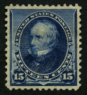 USA 69 (*), Scott 227, 1890, 15 C. Clay, Ohne Gummi Sonst Pracht - Oblitérés