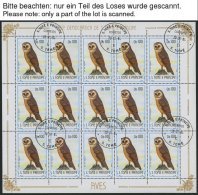 SAO TOMÂE UND PRINCIPE 879-900 O, 1983, Vögel Im Bogensatz, Pracht, Mi. (954.-) - Sao Tome Et Principe