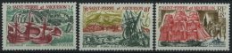 ST. PIERRE UND MIQUELON 447-49 **, 1969, Alte Seeschiffe, Prachtsatz, Mi. 80.- - Andere & Zonder Classificatie