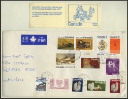 KANADA Brief,*,o, **, 1938-82, Vielseitige Interessante Sammlung Mit U.a. Ca. 110 Belegen (FDC`s, Erstflüge, Ganzsa - Canadá