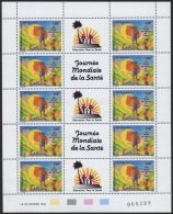 FRANZÖSISCH-POLYNESIEN 609/10KB **, 1992, Weltgesundheitstage U.World Columbian Stamp Expo, Je Im Kleinbogen (10), - Vide
