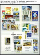 BRASILIEN **, Postfrische Sammlung Brasilien Von 1967-90 Mit Vielen Besseren Ausgaben, Dabei Blocks, Zusammendrucke Und - Autres & Non Classés