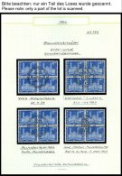 SCHWEIZ BUNDESPOST 696-713x VB O, 1960, Postgeschichtliche Motive Und Baudenkmäler, Normales Papier, In Zentrisch G - Gebruikt