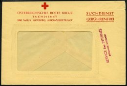 FELDPOST Ca. 1943, Fensterumschlag Gebührenfrei Für Den Suchdienst Des österreichischen Roten Kreuzes Der - Other & Unclassified