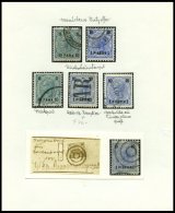 POST IN DER LEVANTE O,* , 1890-1908, Fast Nur Gestempelte Partie Mit Guten Mittleren Ausgaben Und Vielen Besonderheiten, - Levant Autrichien