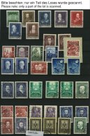 LOTS O, Gestempelte Dublettenpartie Österreich Von 1945-70 Im Einsteckbuch, Meist 2x, Mit Einigen Guten Mittleren W - Colecciones