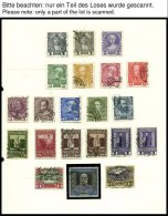 SAMMLUNGEN O,* , überwiegend Gestempelte Sammlung Österreich Von 1908-1937, Dabei Auch Gute Mittlere Ungebrauc - Collections