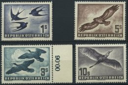 STERREICH 984-87 **, 1953, Vögel, Prachtsatz, Mi. 350.- - Oblitérés