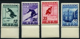 STERREICH 623-26 **, 1936, FIS II, Prachtsatz, Mi. 160.- - Oblitérés