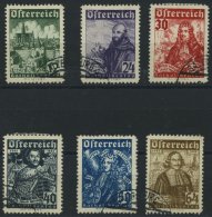 STERREICH 557-62 O, 1933, Katholikentag, Prachtsatz - Autres & Non Classés