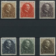 STERREICH 512-17 **, 1930, Lungenheilstätten, Prachtsatz, Mi. 160.- - Oblitérés