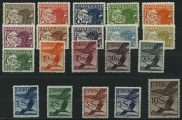 STERREICH 468-87 **, 1925, Flugpost, Satz Meist Pracht, Mi. 450.- - Autres & Non Classés