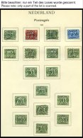 SAMMLUNGEN, LOTS *,o , überwiegend Gestempelte Sammlung Niederlande Von 1852-1969 Mit Einigen Guten Werten Im Postz - Collezioni