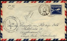 NIEDERLANDE 1949, K1 POSTE AUX ARMEES/T.O.E. Auf Feldpost-Vordruckbrief Eines Niederländischen Legionärs Mit M - Holanda