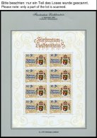 SAMMLUNGEN, LOTS **,Brief , Saubere Sammlung Liechtenstein Von 1996-2000, Jeweils **, Auf FDC`s (nur 1151 Fehlt) Und Auf - Lotes/Colecciones