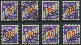 PORTOMARKEN P 13-20 O, 1928, Ziffer Mit Band, Prachtsatz, Mi. 100.- - Impuesto