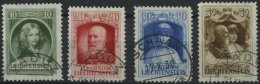 LIECHTENSTEIN 90-93 O, 1929, Regierungsantritt, Prachtsatz, Mi. 200.- - Other & Unclassified