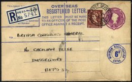 BRITISCHE MILITÄRPOST 321 BRIEF, 1959, 2 P. Hellbraun Mit K2 FIELD POST OFFICE/978 Auf Militärpost-Einschreibb - Usati