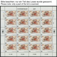 GUERNSEY KB **, 1976-94, Europa, Bis Auf 1977 Alle 18 Kleinbogensätze Komplett, U.a. Mit Mi.Nr. 608-11, Pracht, Mi. - Guernesey