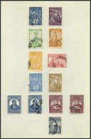 SAMMLUNGEN, LOTS *, O, 1933-64, Teilsammlung Im Alten Album, Meist Prachterhaltung - Colecciones & Series