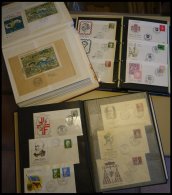 SAMMLUNGEN Sammlung Mit über 200 Belegen Von Ca. 1956-79, Mit Guten Mittleren FDC`s Der 50er Und 60er Jahre, Dabei - Used Stamps