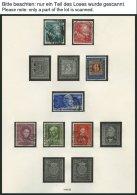 SAMMLUNGEN O, Gestempelte Sammlung Bundesrepublik Von 1949-84 Mit Mittleren Ausgaben In 3 SAFE-Alben, Ab 1955 Bis Auf We - Usados