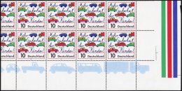 BUNDESREPUBLIK 1897KB **, 1997, 100 Pf. Mehr Sicherheit Für Kinder Im Straßenverkehr Im Stark Verzähnten - Unused Stamps