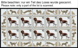 BUNDESREPUBLIK 1797-1801KB **, 1995, Hunderassen Im Kleinbogensatz, Pracht, Mi. 100.- - Used Stamps