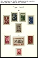SAMMLUNGEN, LOTS **, 1947-59, Bis Auf Urdruck, Blocks Und Dienstmarken Komplette Postfrische Sammlung Auf Leuchtturm Fal - Otros & Sin Clasificación