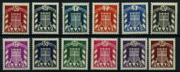 SAARLAND D D 33-44 **, 1949, Wappen, Prachtsatz, Mi. 150.- - Autres & Non Classés