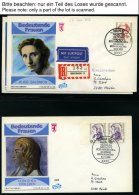 LOTS 1987-90, Wohl überkomplett Auf FDC`s, Dazu Diverse Einfache Briefe, über 250 Belege In 2 Dicken Briefalbe - Used Stamps