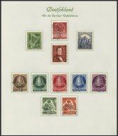 SAMMLUNGEN O, BRIEF, Komplette, Sauber Gestempelte Sammlung Von 1950-90 In 2 Bänden, Dazu Diverse Belege, Prachterh - Collezioni