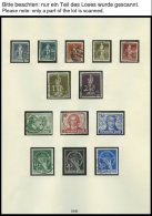 SAMMLUNGEN O, Gestempelte Sammlung Berlin Von 1948-70 Im Lindner Falzlosalbum, Komplett Bis Auf Schwarzaufdruck 2 - 5 M. - Collezioni