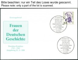 BERLIN 824-28,830 BRIEF, 1988, Frauen Der Geschichte Auf FDC`s, Pracht, Mi. 105.- - Used Stamps