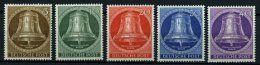 BERLIN 101-05 **, 1953, Glocke Mitte, Prachtsatz, Mi. 80.- - Used Stamps