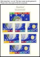 ZUSAMMENDRUCKE **, Postfrische Sammlung Zusammendrucke DDR Von 1959-90 In 3 Borek Falzlosalben Mit Guten Mittleren Ausga - Otros & Sin Clasificación