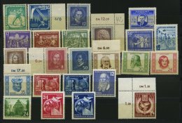 DDR 298-321 **, 1952, 24 Prachtwerte, Mi. 85.- - Used Stamps