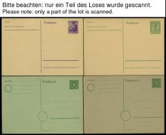 SAMMLUNGEN, LOTS Aus P 1-35 BRIEF, 1945-53, 18 Verschiedene Ungebrauchte Ganzsachenkarten, Fast Nur Prachterhaltung, Mi. - Autres & Non Classés