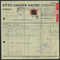 SÄCHSISCHE SCHWÄRZUNGEN AP 786I BRIEF, REICHENBACH, 8 Pf. Auf Vollständiger Rechnung, Pracht - Otros & Sin Clasificación