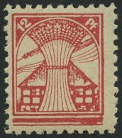 MECKLENBURG-VORPOMMERN 18d **, 1945, 12 Pf. Bräunlichrot, Pracht, Gepr. Kramp, Mi. 120.- - Other & Unclassified