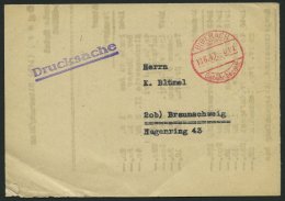 ALL. BES. GEBÜHR BEZAHLT BIBERACH Gebühr Bezahlt, 10.6.47, Werbe-Drucksache Eines Briefmarkenhändlers, Pr - Andere & Zonder Classificatie