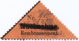 GROSSRÄSCHEN-VORLÄUFER V 2AI O, 1945, 15 Pf. Schwarz Auf Bräunlichrot, Nachnahme In Antiqua, Pracht, Gepr - Correos Privados & Locales