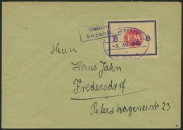 FREDERSDORF Sp 172F BRIEF, 1945, 8 Pf., Rahmengröße 43x31.5 Mm, Große Wertziffern, Mit Abart Wertziffer - Correos Privados & Locales