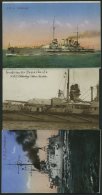 MSP VON 1914 - 1918 S.M.S. Oldenburg, 3 Verschiedene Gebrauchte Ansichtskarten, Pracht - Maritiem