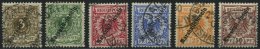 MARSHALL-INSELN 7-12a O, 1899, Marshall-Inseln, Prachtsatz, Mi. 170.- - Marshall Islands