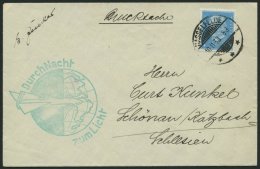 RAKETENPOST 5C1 BRIEF, 10.11.1933, Raketen-Nachtflug Aus Hasselfelde, Rückseitig Frankiert Mit Unbekannter Raketenm - Correo Aéreo & Zeppelin