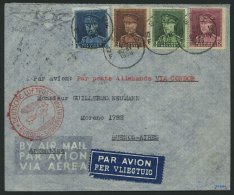 ZULEITUNGSPOST 360B BRIEF, Belgien: 1936, 10. Südamerikafahrt, Auflieferung Friedrichshafen, Prachtbrief - Zeppelin