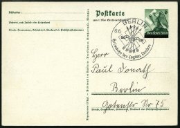 GANZSACHEN P 279 BRIEF, 1939, 6 Pf. Zum 1. Mai Großdeutschlands, Mit Sonderstempel BERLIN HEIMKEHR DER LEGION COND - Otros & Sin Clasificación